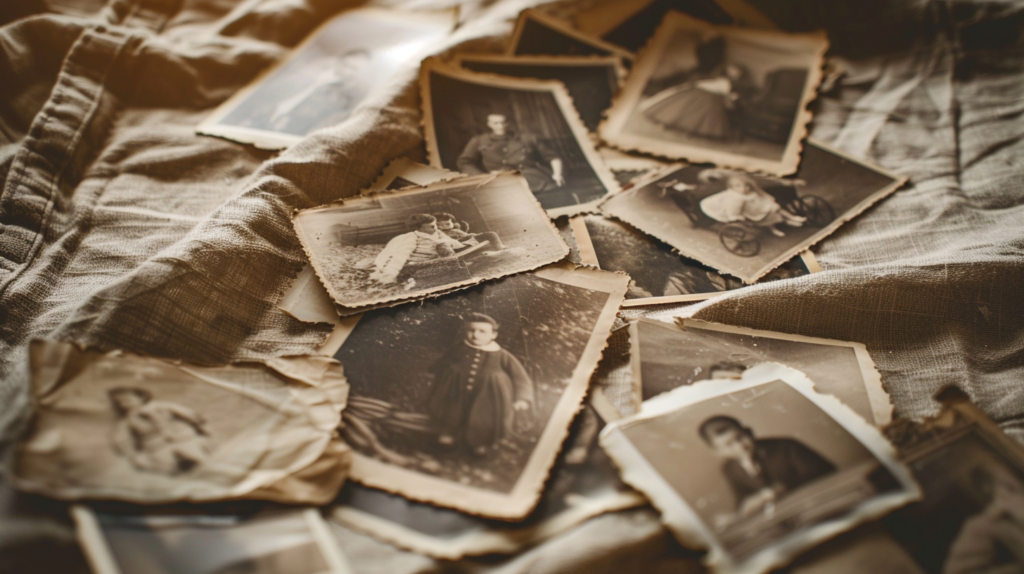 fotografías de linaje femenino heredado